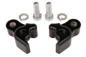 Burly Brand Rear Lowering Kit for FL '09-16 Black