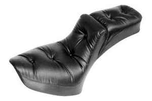 Mustang Two-Piece Regal Duke Seat for Harley Davidson FXR '82-94