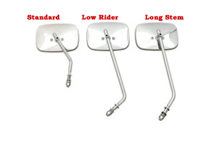 Drag Specialties Die Cast Replacement Mirrors