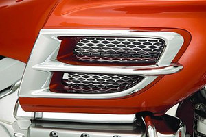 Show Chrome Chrome Side Fairing Accent Grille for GL1800 '01-10