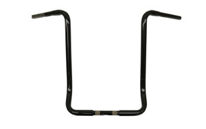 L.A. Choppers 1.25 In. Ape Hangers for '96-Up FLHT/FLHX & FL Trike THROTTLE-BY-WIRE-20 Inch, Gloss Black