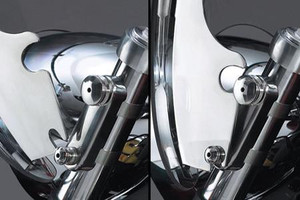 National Cycle QuickSet4 Mount Hardware for SwitchBlade Windshields on Vulcan 800A '95-06 (Not for classic models)