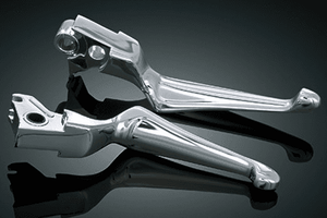 Kuryakyn Boss Blades Brake & Clutch Levers for '96-17 Harleys w/ Cable Operated Clutch  [Click for Fitment]