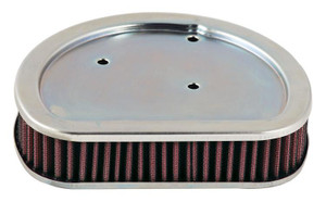 K & N  High-Flow Air Filter for 88" Twin Cam (carb) '99-07, '01-09 Softail EFI '02-07 Dresser EFI, & '04-07 EFI Dyna Glide
