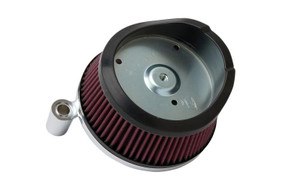 Arlen Ness Big Sucker Stage 1 Performance  Air Filter Kits for Harley Davidson Touring and Trike Models '14-16 and '16-17 Softail Models - Chrome
