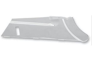 Drag Specialties Chrome Rear Lower Belt Guard for '97-08 FLHT/FLHX/FLHR/FLTR Replaces OEM #60491-02A