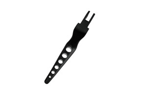 Paul Yaffe Racing Hand Levers for '08-13 FLHT/FLHR/FLTR/FLHX & H-D Trike & '14 FLHR/C w/ Cable-Operated Clutch -Black Powdercoat (pr)