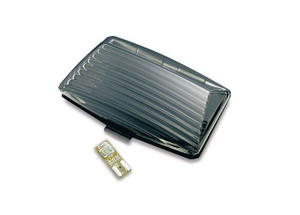 Kuryakyn Front Smoke Fender Tip Lens Kit for ’86-08 Harley Davidson Touring, Trikes & '86-Up FLST