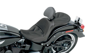 Saddlemen Explorer G-Tech Seat for '06-Up FLSTC -Memory Foam w/ Driver Backrest