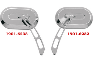Drag Specialties Oval Mirrors -Right (Each)