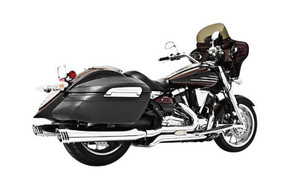 Freedom Performance 4 inch Racing Duals for '06-16 Roadliner/Stratoliner  -Chrome w/ Chrome Tips