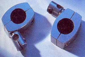 Memphis Shades1-1/4 Inch  Handlebar Clamps  for Memphis Shades Handlebar Mount Windshields