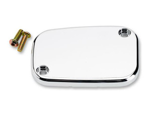 Joker Machine Front Brake Master Cylinder Cover for '08-24 Harley Davidson Touring & '09-13 H-D FL Trike -Smooth Chrome