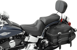 Saddlemen Dominator Pillion Seat with SaddleGel for '06-17 FLSTC -w/ Dominator Solo Seat Solo seat sold separately