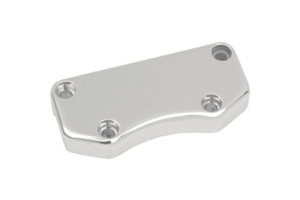 Drag Specialties Buffalo Handlebar Clamps -Chrome, Smooth