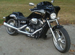 Memphis Shades Complete Batwing Fairing Package for '11-Up Yamaha Stryker