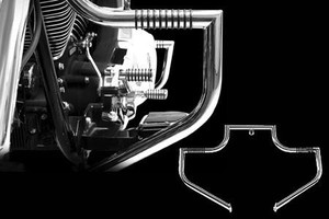Lindby Linbar Front  Highway Bars with Footpegs for XL '86-03 w/out Forward Controls  Not for 10-12 883L,1200C/X (48)
