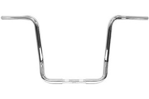 Biker's Choice Dresser Style Bars for '84-11 FLHT/FLHX/FLHR/FLTR & FL Trikes 13" Ape, 1" Diameter Bars -Chrome