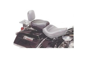 Mustang  Rear 13.5 inch Seat  for Road King '97-07 -Black Studs
