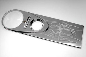 Joker Machine Full Length-Style King Dash Covers for '94-07 FLHR/I (except FLHRS/SI) -Flamed Joker