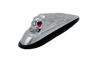 Drag Specialties Skull Head Front Fender Ornament -Each