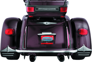 Kuryakyn Mud Flaps for '11-25 Harley Davidson FLHTCUTG Tri Glide Ultra Classic & ’11 FLHXXX Street Glide Trikes - Pair