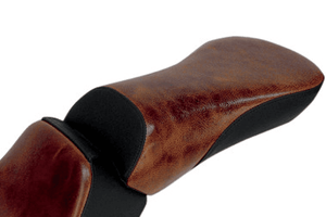 Saddlemen Lariat Pillion Pad w/ GEL for '06-15 FLSTN with Lariat Solo Seat SOLO SEAT SOLD SEPARATELY