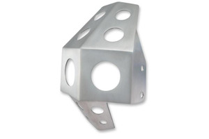 The Speed Merchant Skid Plate for '04-15 XL Models Brushed Aluminum Finish