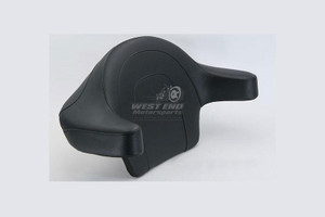 Mustang Seats Summit Extended Arm Wrap-Around Backrest for Harley Davidson Touring Models 2014-Up -Vintage Smooth (with King Tour Pak Only)