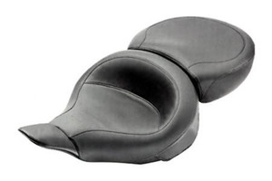 Mustang One-Piece Ultra Touring Seat for Harley Davidson FLT & FLHT '80-88 - Smooth