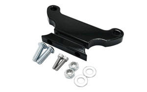 L.A. Choppers T-Bar Gauge Mount for 1" Diameter  T-Bars -Gloss Black