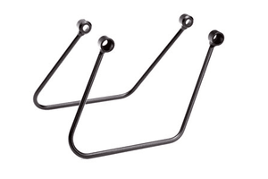 Cobra Saddlebag Protectors/Supports for Phantom '10-14 - Black Powder Coated