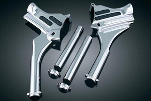 Kuryakyn Neck Covers for Road Kings & Dressers '95-05 Chrome