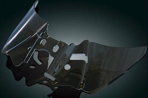 Kuryakyn  Reflective Smoke Saddle Shields for Dyna '99-17 (pr)