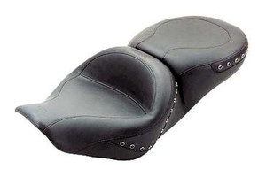 Mustang  One-Piece Touring Seat for FLHX Street Glide '06-07 & FLHT/FLTR/FLHR Screamin' Eagle '97-05-Black Studs
