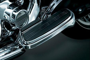 Kuryakyn Floorboard Exhaust Boot Guards for Traditional Floorboards for FL Models, Right (Each)  (Click for fitment)