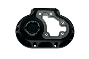 Roland Sands 6-Speed Clarity Transmission Side Cover for '07-13 Softail, FL & '06-13 Dyna repl. OEM #37116-06 -Black Ops
