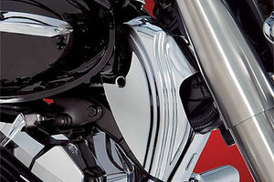 Show Chrome Contour Neck Cover for Yamaha V-Star 950 Models