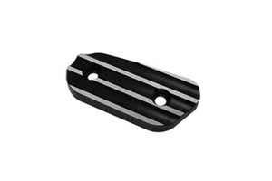 Joker Machine Sportster Inspection Covers for '04-12 XL -Finned Black Anodized