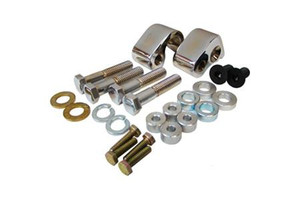 LA Choppers 1" Rear Lowering Kit for '02-16 FL Models - Chrome