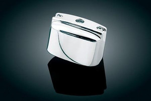 Kuryakyn Rear Master Cylinder Cover  for '99-07  Road Kings & Dressers & all '00-08 Softails