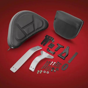 Show Chrome Smart Mount Driver Backrest GL1800 '01-Up