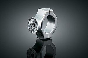 Kuryakyn Mount for Vertical Side Mount License Plate for '99-14 Road Star without Swingarm Covers