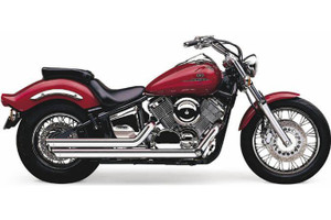 Cobra Speedster Slash-Down Exhaust with PowerPort for Yamaha V-Star 1100 '99-09