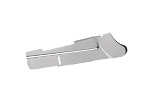 Drag Specialties Chrome Rear Lower Belt Guard for '91-99 FXD Replaces OEM #60399-90A