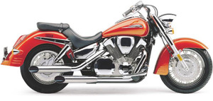 Cobra Slash-Cut Slip-On Mufflers for VTX1300R '03-09