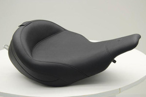 Mustang Seats Vintage Super Solo Seat w/ Driver Backrest No Studs