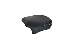Mustang  Rear Seat  13.5 inches Widefor FLHX Street Glide '06-07 & FLHT/FLTR/FLHR Screamin' Eagle '97-05-Black Studs