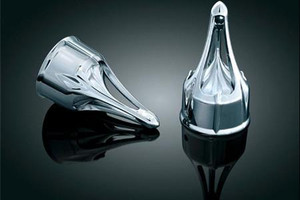 Kuryakyn Axle Caps for H-D Models - Roman (Click for fitment)