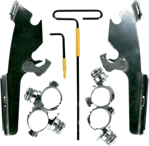 Memphis Shades Fats/Slim Windshield Mounting Hardwarefor XVS1100 V-Star Custom '99-up